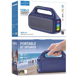 Bluetooth Колонка Hoco HC47 Delight – Blue