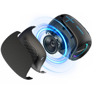 Bluetooth колонка Hopestar P90 mini 15W – Черный