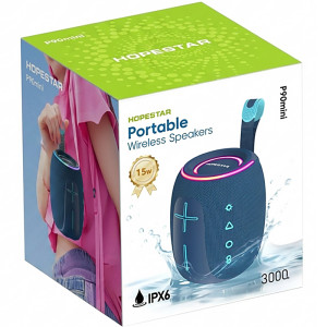 Bluetooth колонка Hopestar P90 mini 15W – Blue