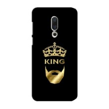 Чехол (Корона на чёрном фоне) для Мейзу 15 Плюс – KING