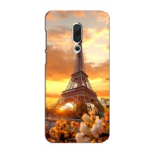 Чохол Ейфелева Вежа Meizu 15 Plus - (AlphaPrint) (Сонячня вежа)