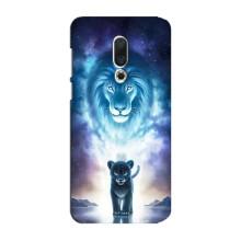 Чохол з картинкою ЛЕВ для Meizu 15 Plus (VPrint)