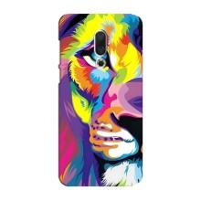 Чохол з картинкою ЛЕВ для Meizu 15 Plus (VPrint)