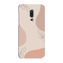 Чохол квітковий дизайн для Meizu 15 Plus – Кориневий фон