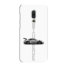Чохол з авто Порше для Meizu 15 Plus – білий порше