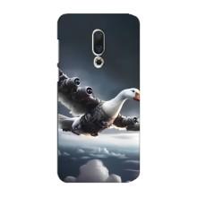 Чохол з мемом Тралалело тралала на Meizu 15 Plus (Бомбардіні гусіні)