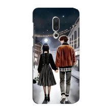 Чехол с дизайном Венздей 2 на Meizu 15 Plus – Уэнсдей и Тайлер