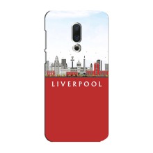 Чехол с картинкой ФК Ливерпуль на Мейзу 15 Плюс – Город Liverpool