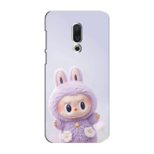 Чехол с принтом Лабубу для Meizu 15 Plus – Фиолетовый Лабубу