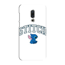 Чехол с принтом Стич на Meizu 15 Plus (Стич лого)