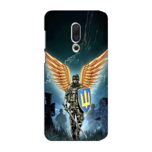 Чехол с украинским воином на Meizu 15 Plus