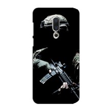 Чехол с украинским воином на Meizu 15 Plus – Украинский снайпер