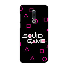 Чехол Гра в кальмара для Meizu 15 Plus – Логотип игры кальмара