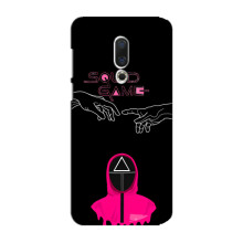 Чехол Гра в кальмара для Meizu 15 Plus – Охранник