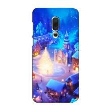Різдвяні Чохли для Meizu 15 Plus (VPrint) (Різдвяне місто)