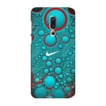 Силиконовый Чехол на Meizu 15 Plus с картинкой Nike (Найк зеленый)