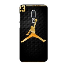 Силиконовый Чехол Nike Air Jordan на Мейзу 15 Плюс (Джордан 23)