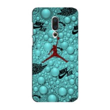 Силиконовый Чехол Nike Air Jordan на Мейзу 15 Плюс (Джордан Найк)