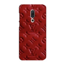 Текстурний Чохол Louis Vuitton для Мейзу 15 Плюс – Червоний ЛВ