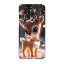 Яскравий чохол для Meizu 15 Plus з Зимові Оленята – Оленятко