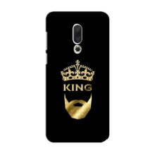 Чехол (Корона на чёрном фоне) для Мейзу 15 – KING