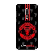 Чехол Манчестер Юнайтед для Мейзу 15 (AlphaPrint) (лого МЮ)
