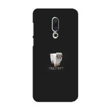 Чехол Майнкрафт на Meizu 15 (AlphaPrint) Minecraft (Овечка Майнкрафт)