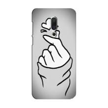 Чохол з принтом для Meizu 15 (AlphaPrint - Знак сердечка)