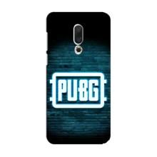 Чехол PUBG для Мейзу 15 (AlphaPrint) (Лого PUBG)