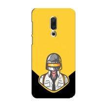 Чехол PUBG для Мейзу 15 (AlphaPrint) (Пабг в шлеме)