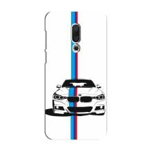 Чехол для Мейзу 15 - с принтом БМВ (AlphaPrint) (Машина БМВ)