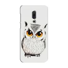 Чехол с птицами на Meizu 15 (VPrint) (Милая Сова)
