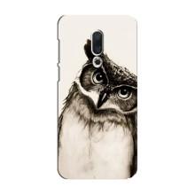 Чехол с птицами на Meizu 15 (VPrint) (Сова)
