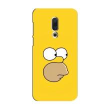 Чехол с Симпсонами для Meizu 15 (VPrint) (Гомер)