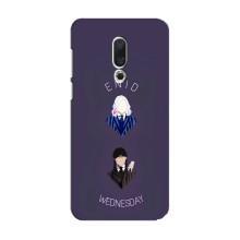 Чехлы Венсдей на Meizu 15 Уэнсдей (AlphaPrint) (Уэнздей и подруга)