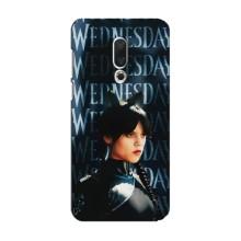 Чехлы Венсдей на Meizu 15 Уэнсдей (AlphaPrint) (Уэнздей кошка)