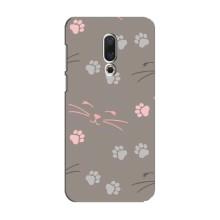 Чехол с рисунком кот на Meizu 15 – Лапы и усы