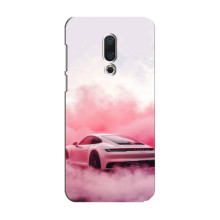 Чохол з авто Порше для Meizu 15 – Рожевий Порше