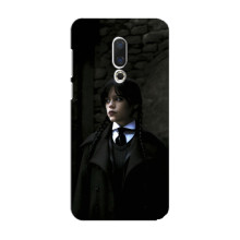 Чехол с дизайном Венздей 2 на Meizu 15 – Уэнсдей в костюме