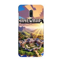 Чохол з картинками Майнкрафт для Мейзу 15 – Minecraft