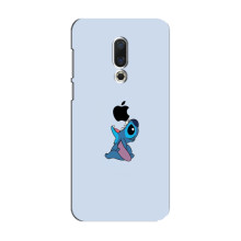 Чехол с принтом Стич на Meizu 15 – Stitch apple