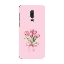 Чехол с розовым рисунком для Meizu 15 – Букет цветов