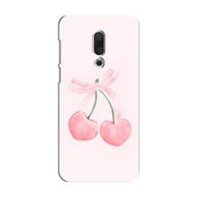 Чехол с розовым рисунком для Meizu 15 – Розовые вишни