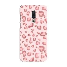 Чехол с розовым рисунком для Meizu 15 – Розовый леопард