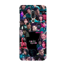 Чохол Гра в кальмара для Meizu 15 – Колаж гра кальмара