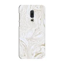 Мраморный чехол на Meizu 15 (VPrint) (Белый мрамор)