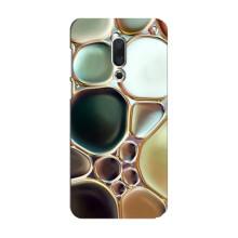 Мраморный чехол на Meizu 15 (VPrint) (Радужный Мрамор)