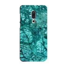 Мраморный чехол на Meizu 15 (VPrint) (Зеленый мрамор)