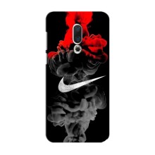 Силіконовый Чохол на Meizu 15 з картинкою НАЙК – Nike дим