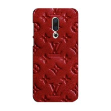 Текстурный Чехол Louis Vuitton для Мейзу 15 (Красный ЛВ)